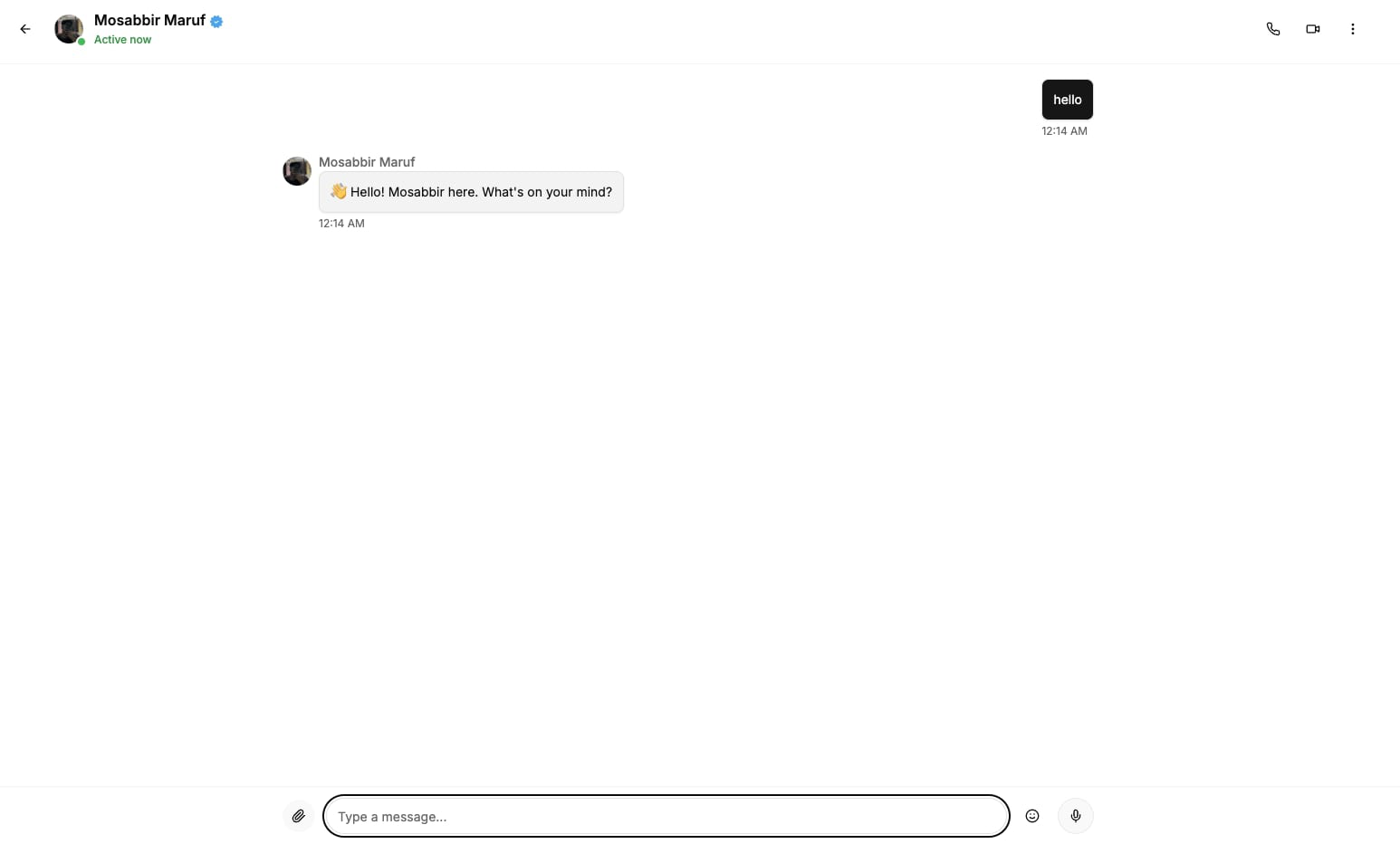 Chat App Real-time Messaging
